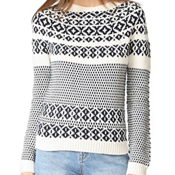A.P.C. Sweaters - A.P.C. Fair Isle Romy Sweater